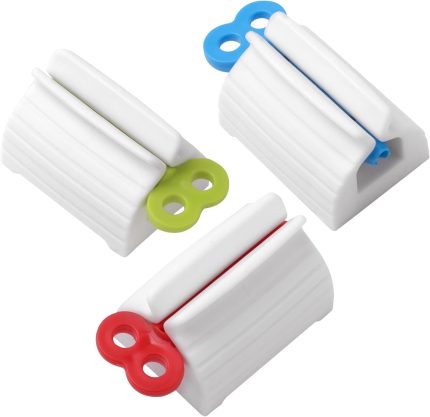 3pcs-Rolling Tube Toothpaste Squeezer